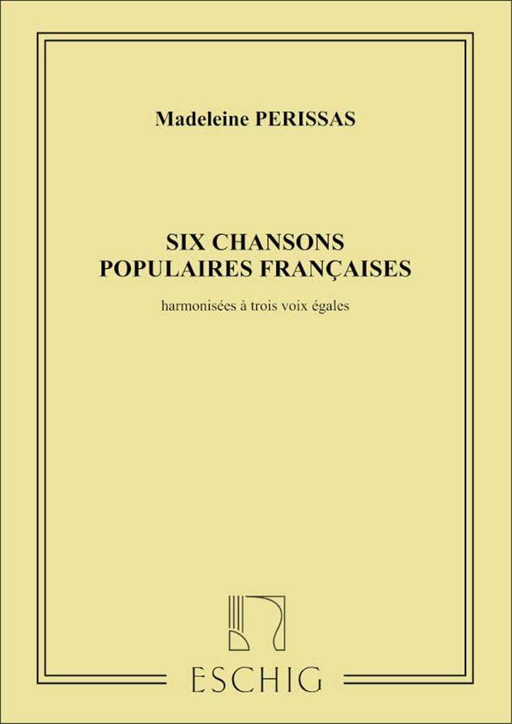 6 Chansons Chant-Piano